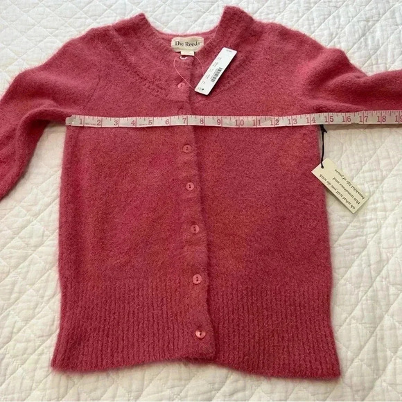 J. Crew The Reeds Fuzzy Knit Long Sleeve Button‎ Cardigan Sweater size xs - Picture 7 of 10